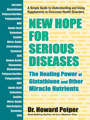 cover image of New Hope for Serious Diseases